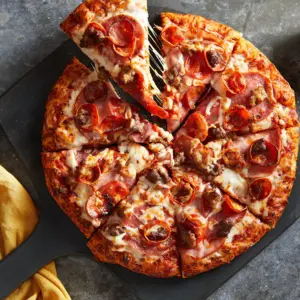 Delicious Meat Lovers Pizza in Chappelle Edmonton, AB